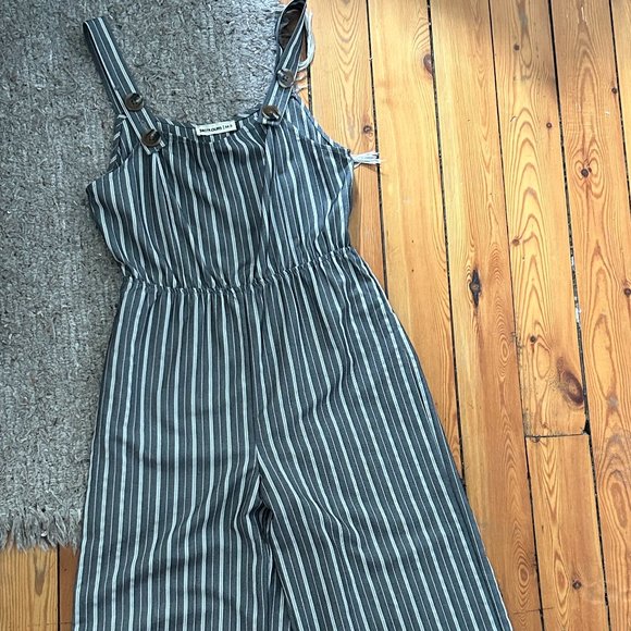 Striped Jump Suit | Formal Wear - Picture 1 of 3